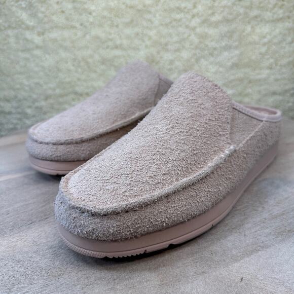 Sperry Top-Sider Moc-Sider Womens Rose Suede Mules Size 8.5 Lined Slippers New - Picture 4 of 13